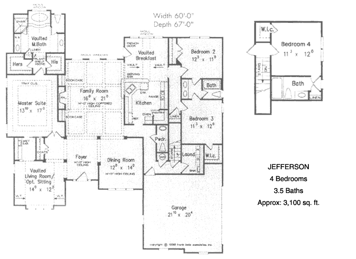 Bedroom Ranch House Plans: