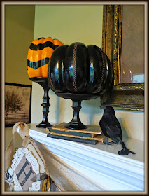 Halloween Mantel by Crafty In Crosby