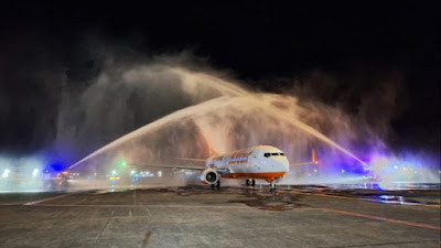Terbang Perdana dari Korea Selatan ke Manado, Jeju Air Bawa 169 Penumpang
