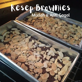Resep Brownies Anti Gagal