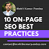 10 On-Page SEO Best Practices