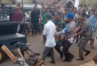ODGJ Mengamuk di Lumbang Pasuruan, Dua Orang Ditusuk
