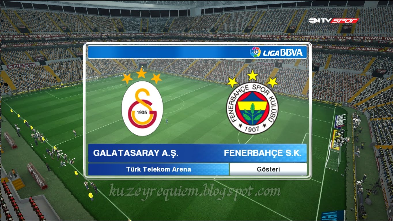 Pes 2013 Galatasaray Türk Telekom Arena Stadyum yaması