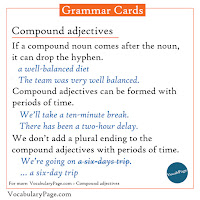 Compound Adjectives