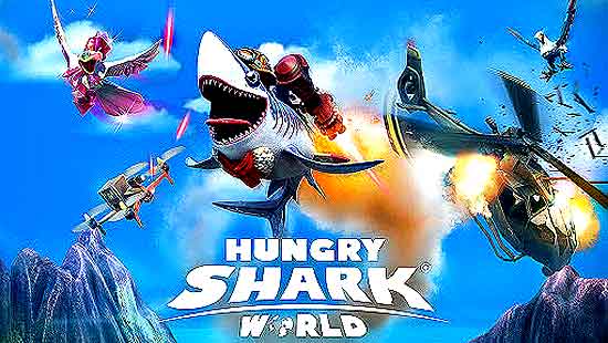 Hungry Shark The World Modern (Unlimited Money) Apk Lates Version For