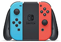 New Nintendo Switch with Neon Blue and Red Joy-Controllers pic 4