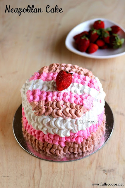 Neapolitan Cake