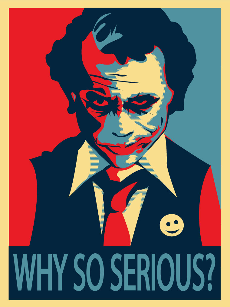 The Dark Knight Files Why So Serious Wallpaper 2012 Series