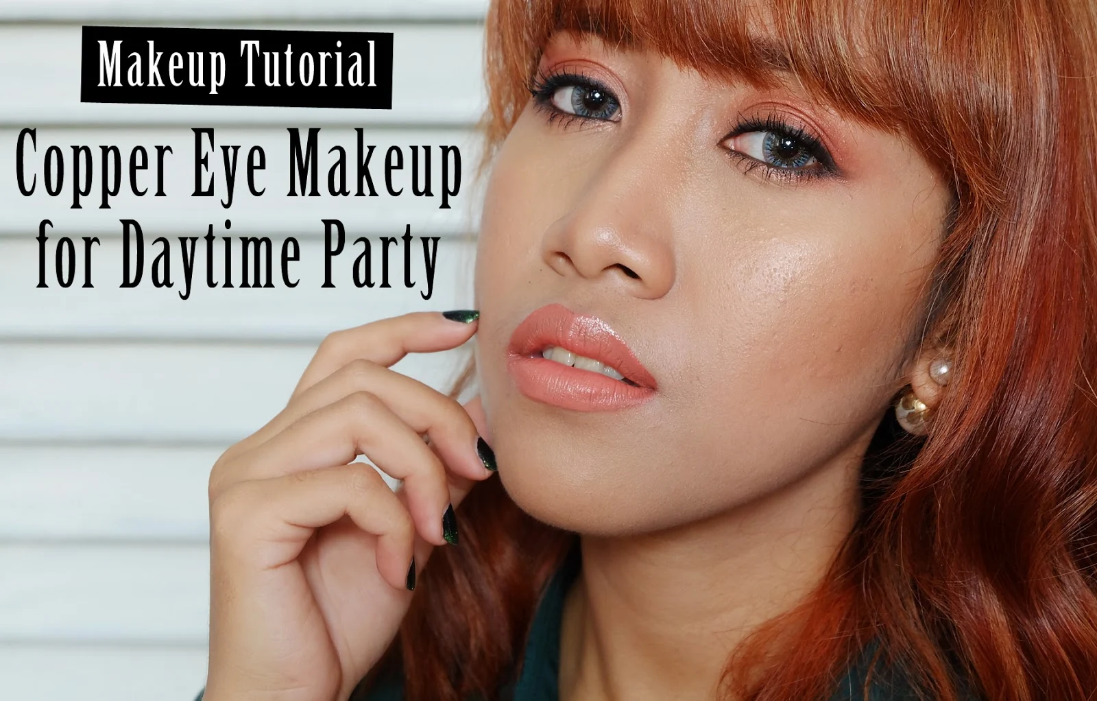 Monica Agustami Tutorial Copper Eye Makeup Untuk Pesta Siang Hari