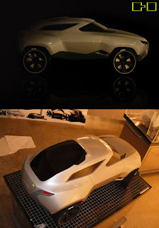 Some of design modern famous Futuristic concept car 