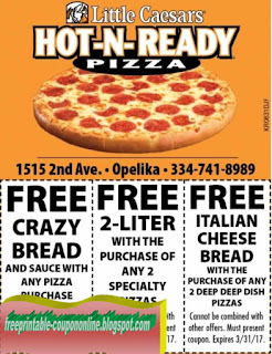 Free Printable Little Caesars Coupons