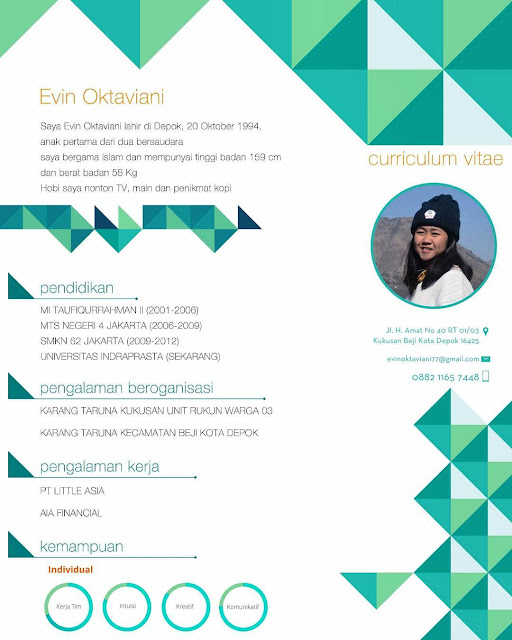 Contoh Cv Kreatif Terbaru - Job Seeker