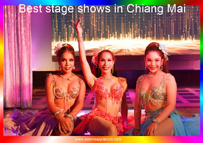 Best stage shows in Chiang Mai Adams Apple Club