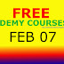 Free Udemy Courses List with 100% Discount Coupon Code - February 7, 2015 (Total of $3,528 Value)