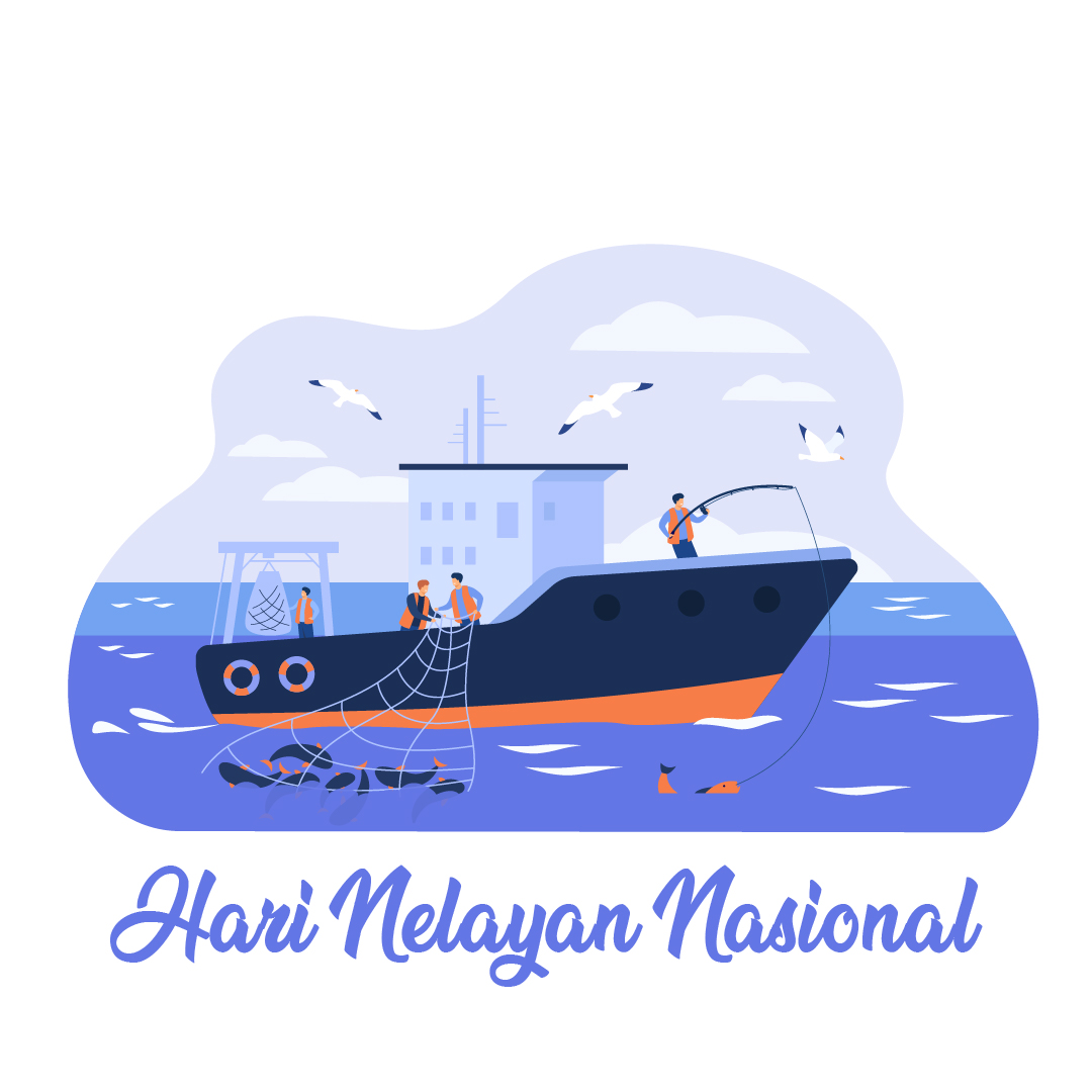 Gambar Ucapan Selamat Hari Nelayan Nasional 2021