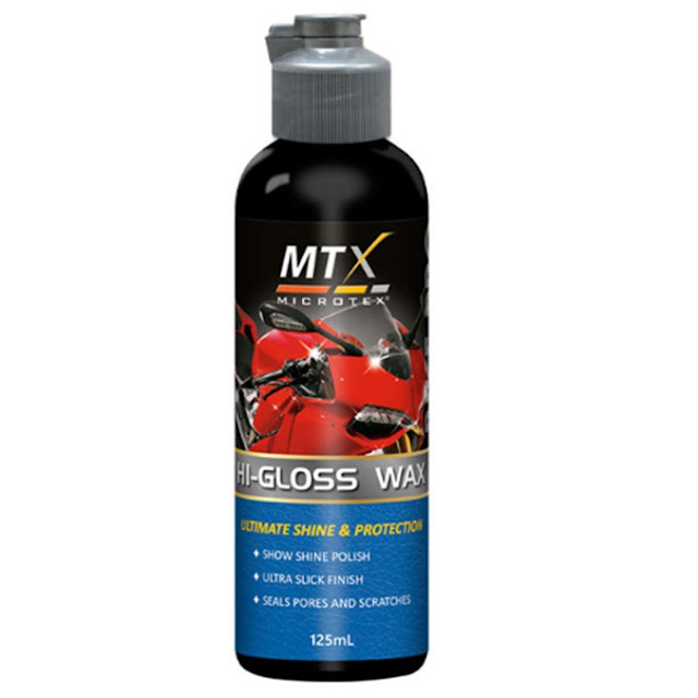 Microtex MTX Motorcycle Bike Care Bike Hi-Gloss Wax