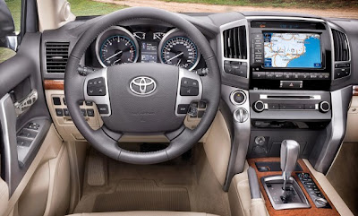 toyota land cruiser interior