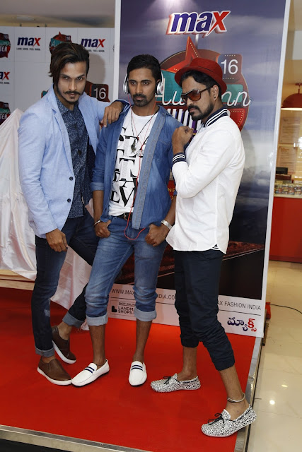 MAX showcased and launched its Autumn Winter 2016 collection at Oasis Mall, Begumpet Store today. 