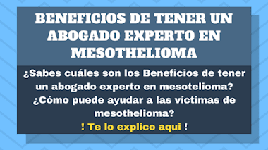 Beneficios de tener un abogado experto en mesotelioma