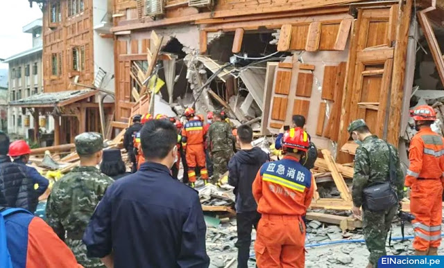 Terremoto en China hoy 5 de setiembre