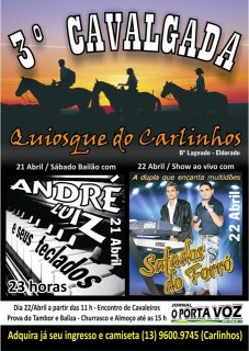 3ª Cavalgada do Quiosque do Carlinhos em Eldorado