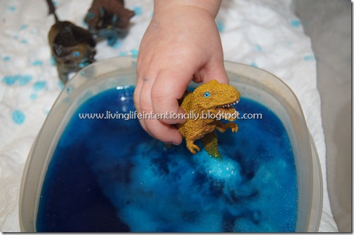 Interactive Dinosaur Pond for Sensory Play