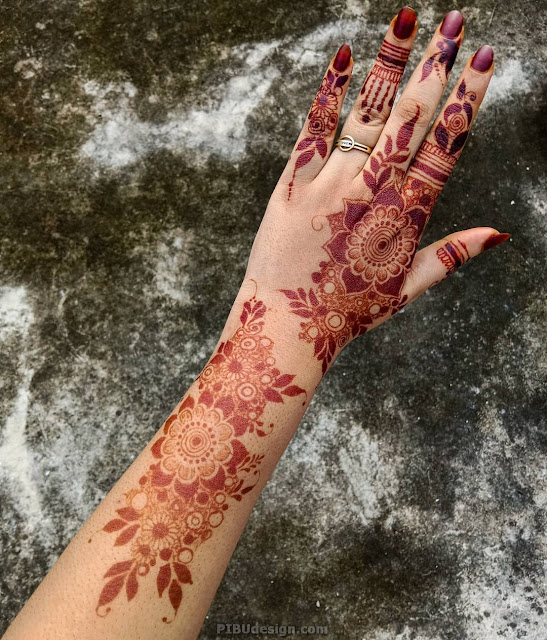 arabic mehndi designs for legs