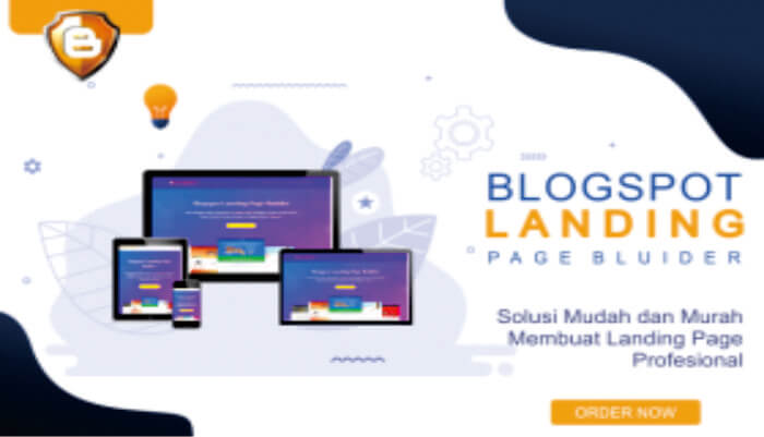 Blogspot Landing Page Builder