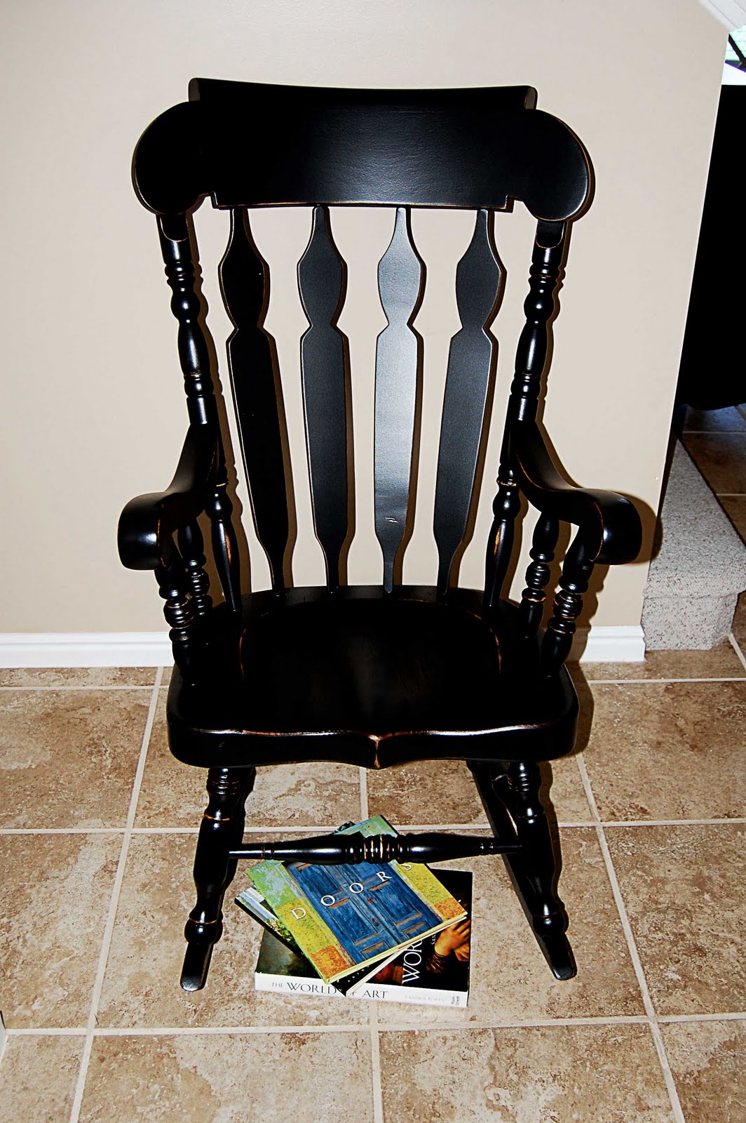 The Frosted Gardner: A Grandfather's Rocking Chair - Custom Refinish