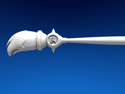 Brush Stylus by Extrudedquerty