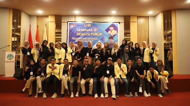 Jelang Pemilu 2024, Gebrak UNP Ingatkan Soal Korupsi Informasi Lewat Diskusi Publik