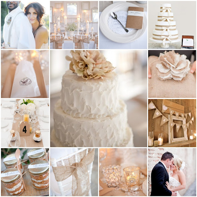 Burlap Wedding Decoration Ideas