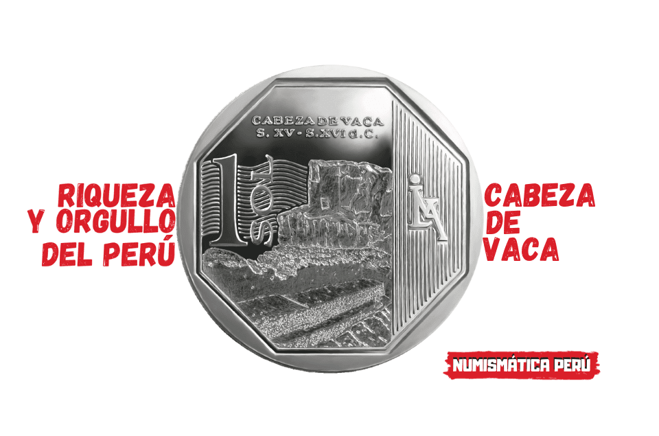 moneda cabeza de vaca, riqueza y orgullo del peru