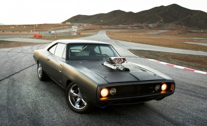 Dom Toretto's signature 1970 Dodge Charger 1972 Pantera Detomaso