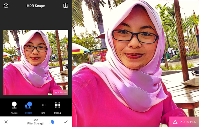 Padukan editor Prisma Dengan Aplikasi Edit Foto Lain