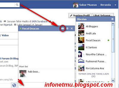 Cara Video Call di Facebook