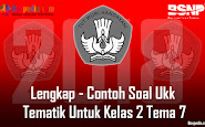 Komplit - Teladan Soal Ukk Tematik Untuk Kelas 2 Tema 7