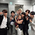 SunYe and her daughter snapped group pictures with Super Junior