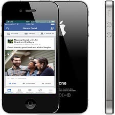 Facebook cho iphone 4