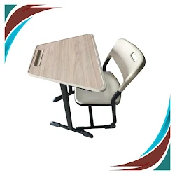 Meja Sekolah Smp Mudah Perawatan Ergonomis 40 Adam