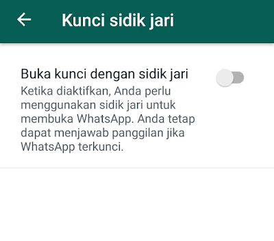 Cara-aktifkan-sidik-jari-di-whatsapp