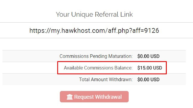 mendaftar affiliate hawk host