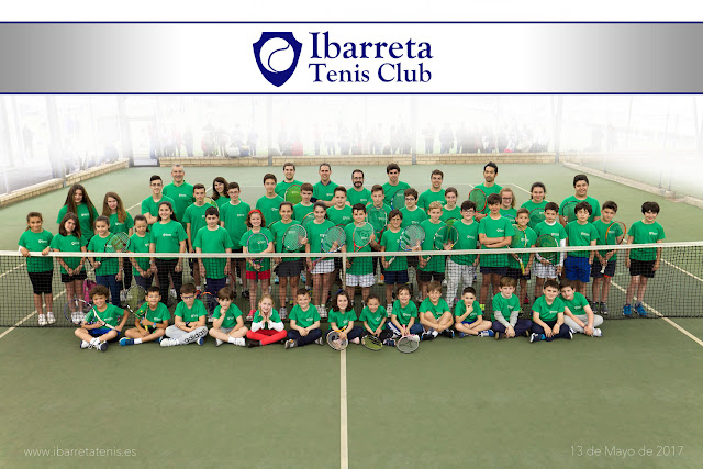 Socios del club de tenis Ibarreta