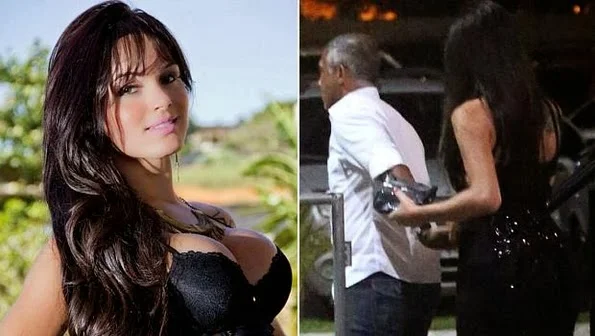 "Romário não sabia que sou trans", diz modelo que foi clicada de mãos dadas com o ex-craque