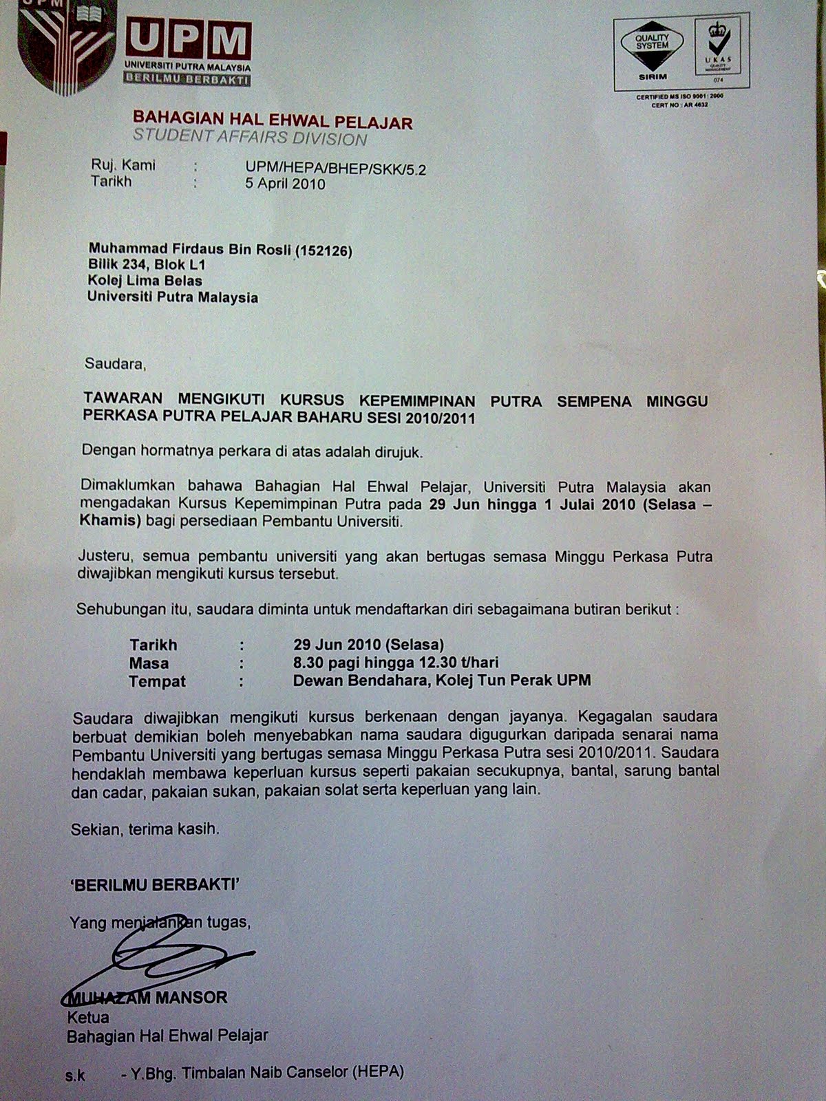 Contoh Jenis Surat Resmi Koleksi Dokumentasi  Share The Knownledge