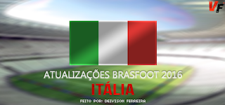 Atualização Patch da Itália - Agosto - Brasfoot 2016