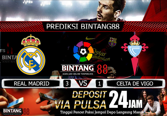 PREDIKSI BOLA REAL MADRID VS CELTA DE VIGO 17 FEBRUARI 2020