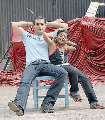 Salman Khan Slumdog Millionaire Kids Azharuddin Photo Shoot Pics