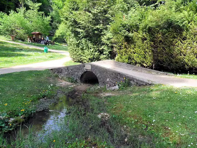 nacimiento del rio Sena - Source de la Seine