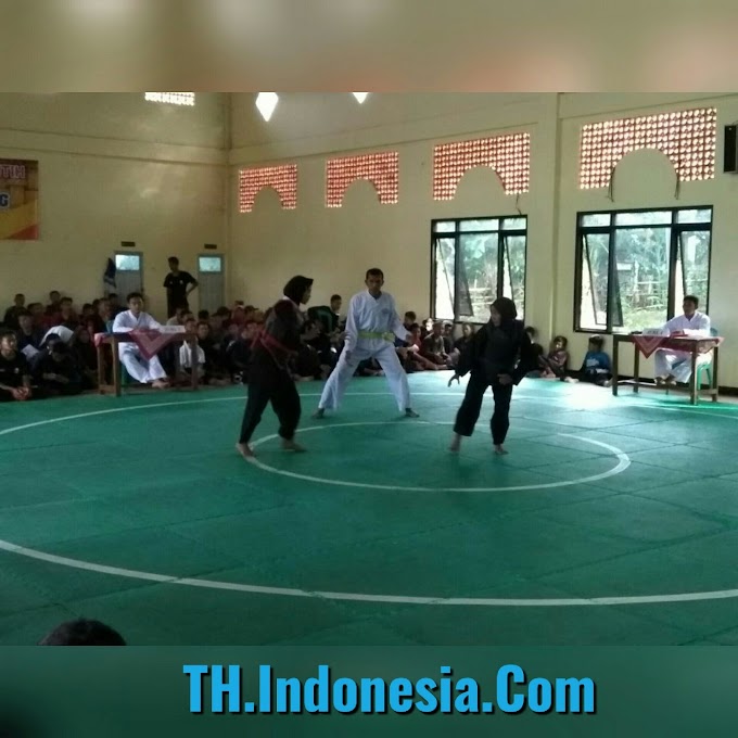 Penyerahan Piala Dan Piagam Penghargaan Pemenang Lomba Kejuaraan Pencaksilat Dandim Cup 2017 